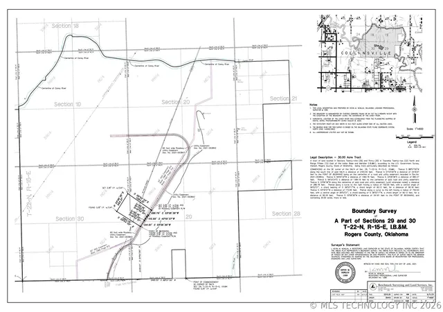 Photo 3 of Land for sale at S Ranch Rd, Collinsville, OK 74021 | MLS# 2626392 | Listing updated on 2026-09-08