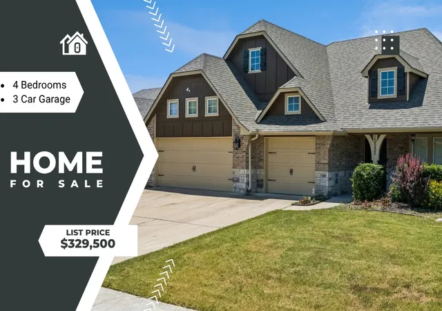 Photo 1 of Single family home for sale at 10582 N 121st E Eastavenue, Owasso, OK 74055 | MLS# 2628390 | Listing updated on 2026-10-22