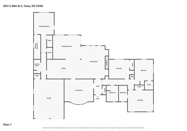 Photo 43 of Single family home for sale at 2931 E 46th Street, Tulsa, OK 74105 | MLS# 2628451 | Listing updated on 2026-08-31