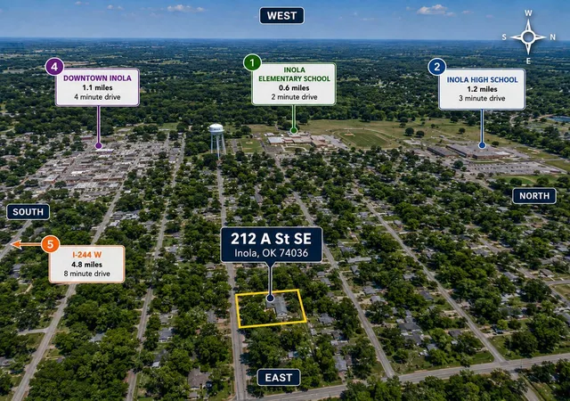 Photo 39 of Single family home for sale at 212 A St SE, Inola, OK 74036 | MLS# 2630326 | Listing updated on 2026-09-05