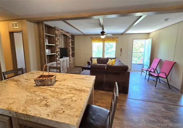 Photo 2 of Manufactured home for sale at 4918 Dozer Mountain Rd, Eufaula, OK 74432 | MLS# 2630683 | Listing updated on 2026-09-12