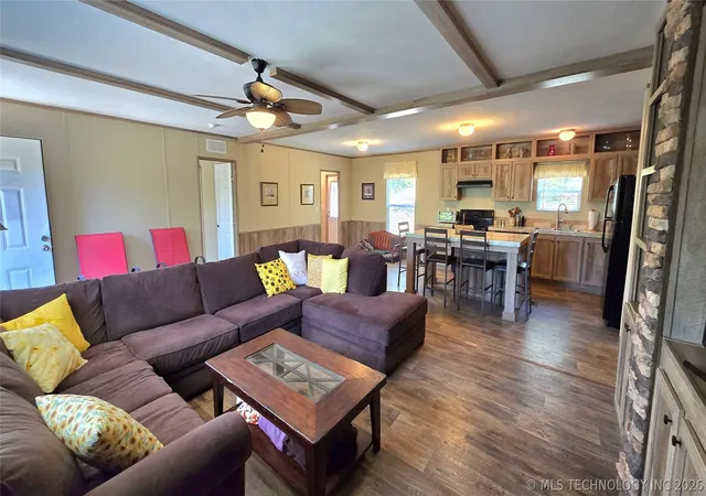 Photo 3 of Manufactured home for sale at 4918 Dozer Mountain Rd, Eufaula, OK 74432 | MLS# 2630683 | Listing updated on 2026-09-12