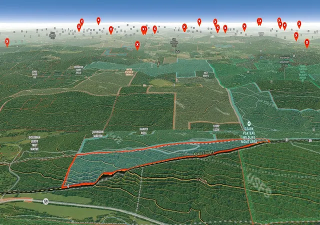 Photo 3 of Land for sale at E 899 Rd, Stilwell, OK 74960 | MLS# 2631218 | Listing updated on 2026-09-14