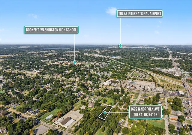 Photo 3 of Land for sale at 1622 N Norfolk Ave, Tulsa, OK 74106 | MLS# 2631591 | Listing updated on 2026-09-02