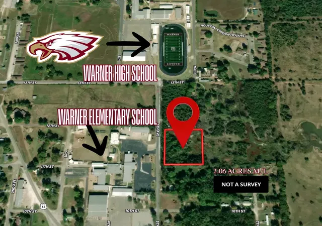Photo 8 of Land for sale at 1020 5th Avenue, Warner, OK 74469 | MLS# 2632370 | Listing updated on 2026-09-01
