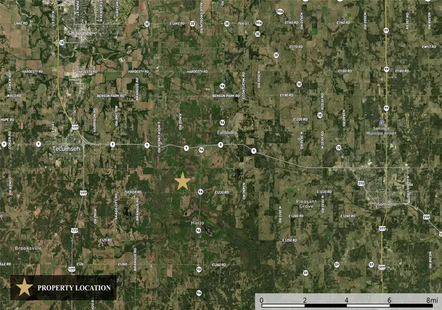 Photo 3 of Land for sale at 22525 Kings Rd, Tecumseh, OK 74873 | MLS# 2632475 | Listing updated on 2026-09-02