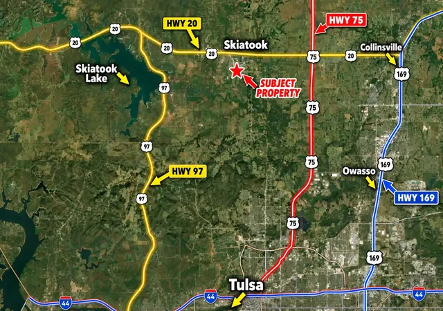 Photo 3 of Land for sale at 22 W 133rd Street, Skiatook, OK 74070 | MLS# 2638168 | Listing updated on 2026-10-22