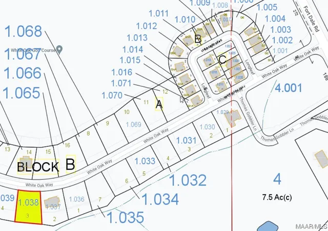 Photo 2 of Land for sale at Lot 3b White Oak Way, Greenville, AL 36037 | MLS# 541646 | Listing updated on 2026-09-04