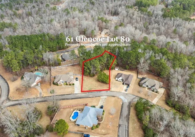 Photo 3 of Land for sale at 61 Glencoe St #80, Wetumpka, AL 36092 | MLS# 570006 | Listing updated on 2026-09-04