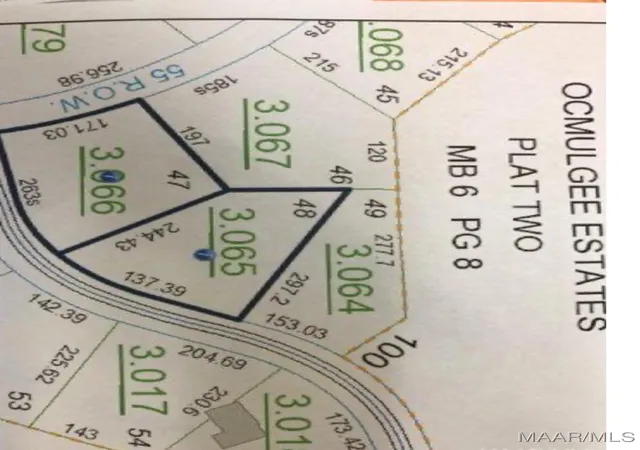 Photo 1 of Land for sale at L0t 47 & 48 Ocmulgee Dr, Selma, AL 36701 | MLS# 574002 | Listing updated on 2026-09-10
