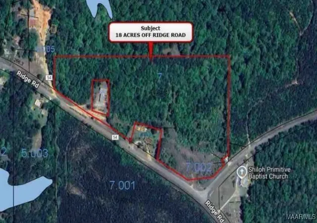Land for sale at 3942 Ridge Rd, Greenville, AL 36037 | MLS# 582142