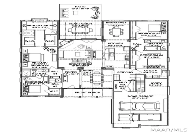 Photo 3 of Single family home for sale at 8225 Young Xing, Montgomery, AL 36116 | MLS# 583516 | Listing updated on 2026-09-05