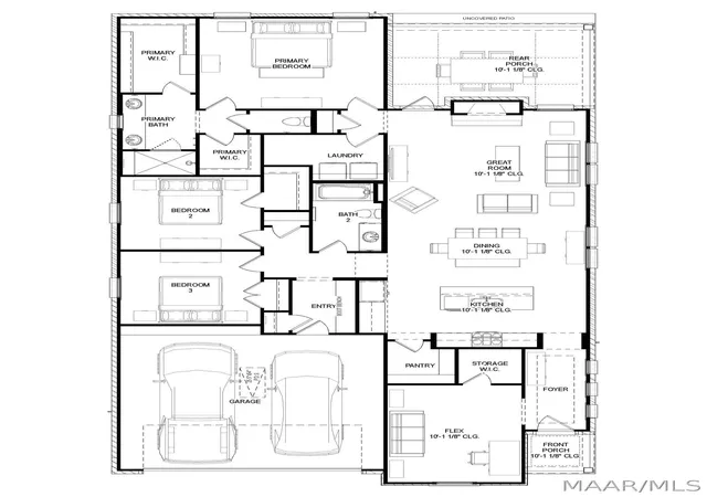 Photo 3 of Single family home for sale at 500 Meadowbrook Glen, Montgomery, AL 36117 | MLS# 586248 | Listing updated on 2026-09-05