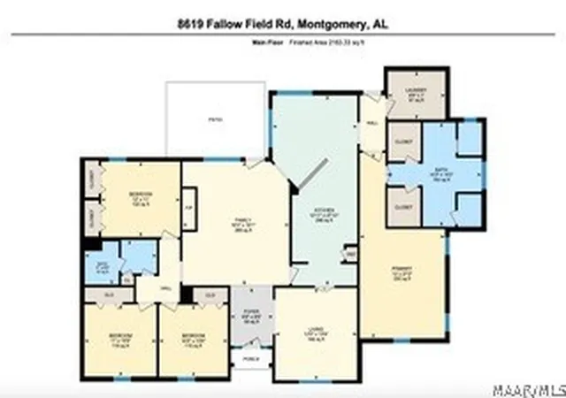 Photo 3 of Single family home for sale at 8619 Fallow Fld Rd, Montgomery, AL 36116 | MLS# 586731 | Listing updated on 2026-09-06