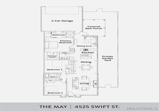 Photo 2 of Single family home for sale at 4525 Swift St, Montgomery, AL 36116 | MLS# 589056 | Listing updated on 2026-09-04