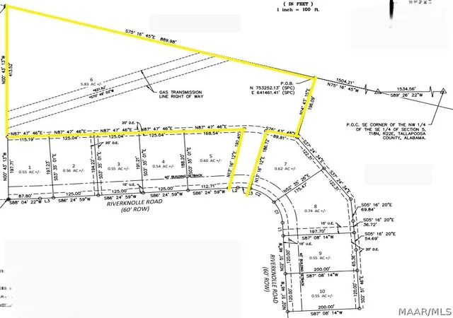 Photo 2 of Land for sale at 00000 Riverknolle Rd, Tallassee, AL 36078 | MLS# 589157 | Listing updated on 2026-09-10