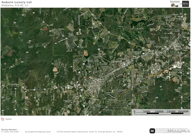 Photo 3 of Land for sale at 2450 Bud Black Rd, Auburn, AL 36879 | MLS# 590060 | Listing updated on 2026-08-31