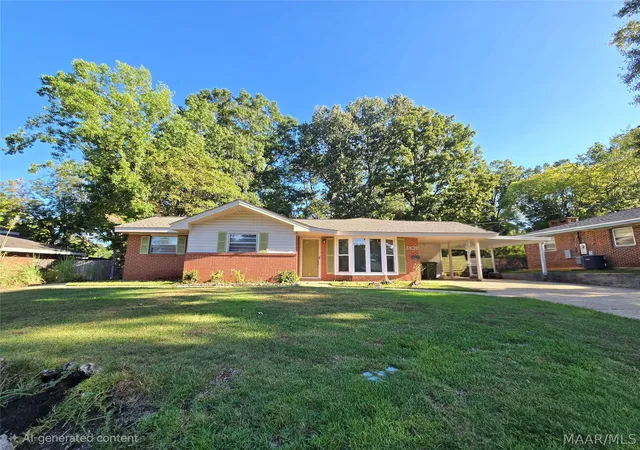 Photo 1 of Single family home for sale at 3839 Marquette Dr, Montgomery, AL 36109 | MLS# 589899 | Listing updated on 2026-09-05