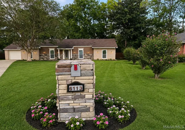 Photo 1 of Single family home for sale at 6113 Helga Pl, Montgomery, AL 36117 | MLS# 590030 | Listing updated on 2026-09-06