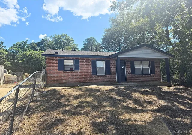 Photo 1 of Single family home for sale at 1608 Crouson St, Montgomery, AL 36110 | MLS# 590292 | Listing updated on 2026-09-08