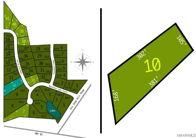 Photo 1 of Land for sale at 701 Emerald Dr #LOT 10, Prattville, AL 36067 | MLS# 454247 | Listing updated on 2026-09-05