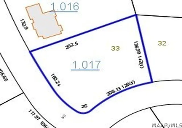 Photo 2 of Land for sale at 810 Mountain Lake Ct #LOT 33, Prattville, AL 36067 | MLS# 452715 | Listing updated on 2026-09-05