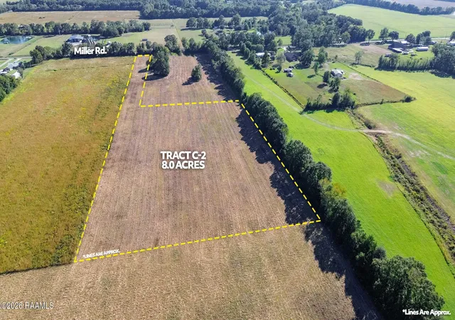Photo 2 of Land for sale at Tbd Miller Rd Tract C2, Opelousas, LA 70570 | MLS# 2600008480 | Listing updated on 2026-09-10