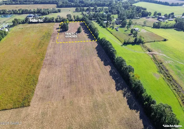 Photo 2 of Land for sale at Tbd Miller Rd Tract C1, Opelousas, LA 70570 | MLS# 2600008477 | Listing updated on 2026-09-10