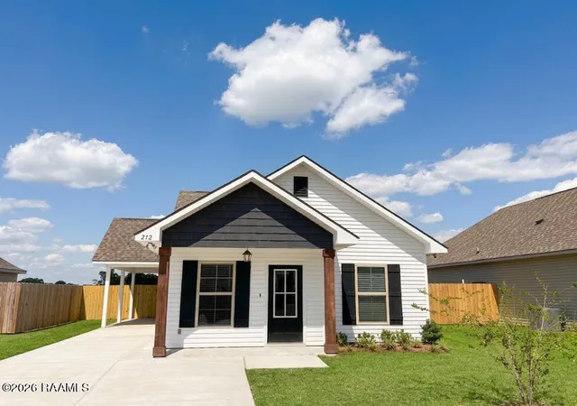 Photo 1 of Single family home for sale at 212 Hester Way, Carencro, LA 70520 | MLS# 2600003539 | Listing updated on 2026-10-06