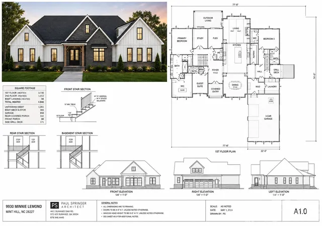 Photo 3 of Mansion for sale at 9930 Minnie Lemmond Ln, Mint Hill, NC 28227 | MLS# 4421120 | Listing updated on 2026-09-06
