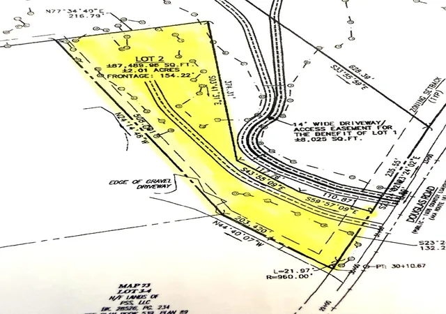 Land for sale at Anr Lot 2 Douglas Rd (0 Gore District), Webster, MA 01570 | MLS# 73589306