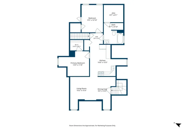 Listing Photo 2 - Condo for sale in building located at 15 Vernon St, Worcester, MA 01040 - Unit #