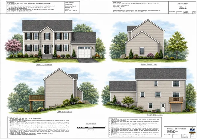 Single family home for sale at Lot C Snow St, Hanson, MA 02341 | MLS# 73589461
