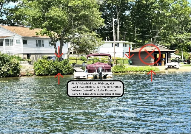 Photo 3 of Land for sale at 0 Wakefield Ave Webster Lake, Webster, MA 01570 | MLS# 73582967 | Listing updated on 2026-10-14