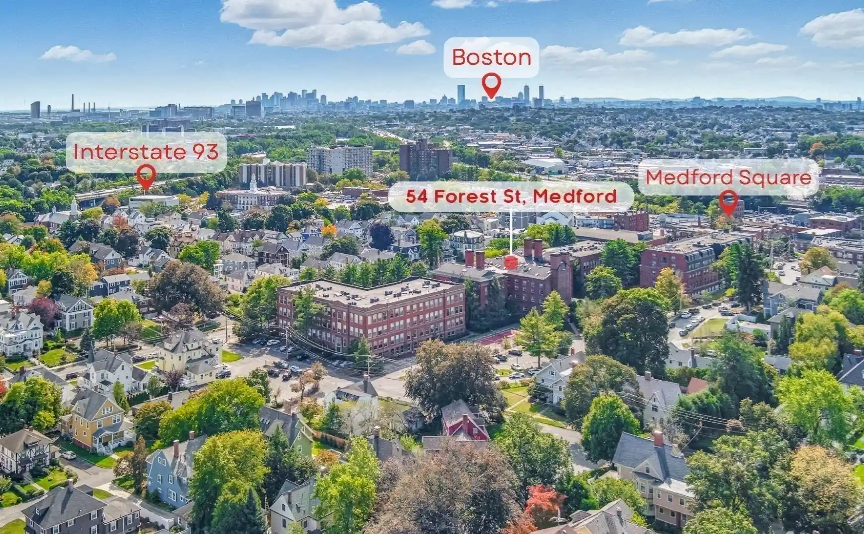 Listing Photo 37 - Condo for sale in 54 Forest St located at 54 Forest St, Medford, MA 02155 - Unit #212
