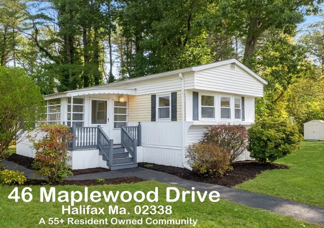 Manufactured home for sale at 46 Maplewood Dr, Halifax, MA 02338 | MLS# 73586036