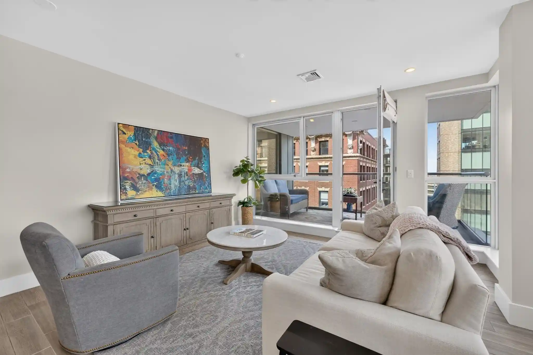 Listing Photo 2 - Condo for sale in Broadluxe Lofts located at 99-105 Broad St, Boston, MA 02110 - Unit #8-C