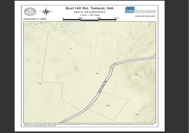 Photo 1 of Sale Pending at 0 Burt Hl Rd Parcel 16, Granville, MA 01034 | MLS# 73576273 | Listing updated on 2026-10-04