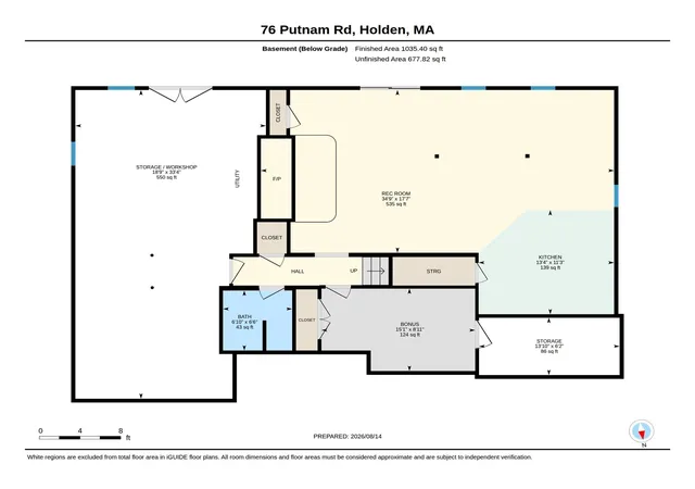 Photo 42 of Single family home for sale at 176 Putnam Rd, Holden, MA 01520 | MLS# 73575518 | Listing updated on 2026-10-01