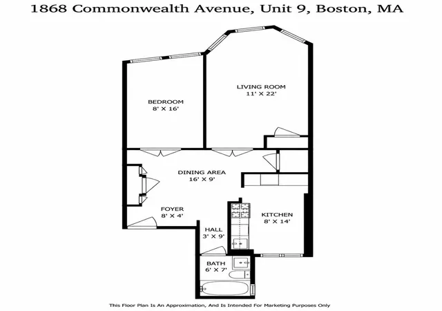 Photo 11 of Condo for sale at 1868 Commonwealth Ave #9, Brighton, MA 02135 | MLS# 73571131 | Listing updated on 2026-09-06