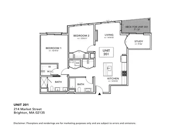 Photo 17 of Condo for sale at 214 Market St #201, Brighton, MA 02135 | MLS# 73572414 | Listing updated on 2026-09-07