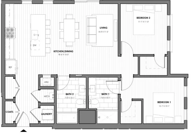 Photo 2 of Condo for sale at 656 Saratoga #204, East Boston, MA 02128 | MLS# 73574350 | Listing updated on 2026-09-13