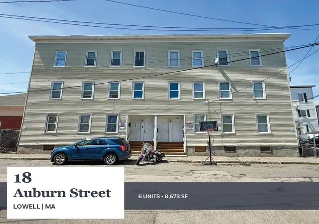 Photo 1 of Multi family home for sale at 18 Auburn St, Lowell, MA 01852 | MLS# 73588592 | Listing updated on 2026-10-12