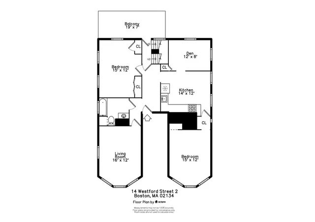 Photo 15 of Condo for sale at 14 Westford St #2, Allston, MA 02134 | MLS# 73587412 | Listing updated on 2026-10-15