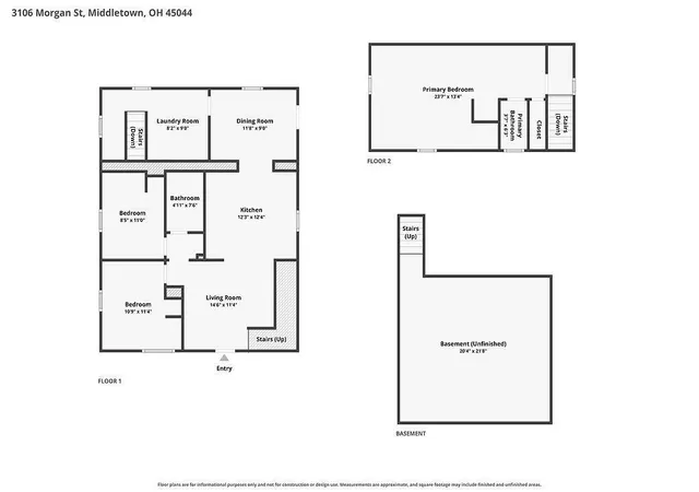 Photo 26 of Single family home for sale at 3106 Morgan St, Middletown, OH 45044 | MLS# 1891344 | Listing updated on 2026-09-05