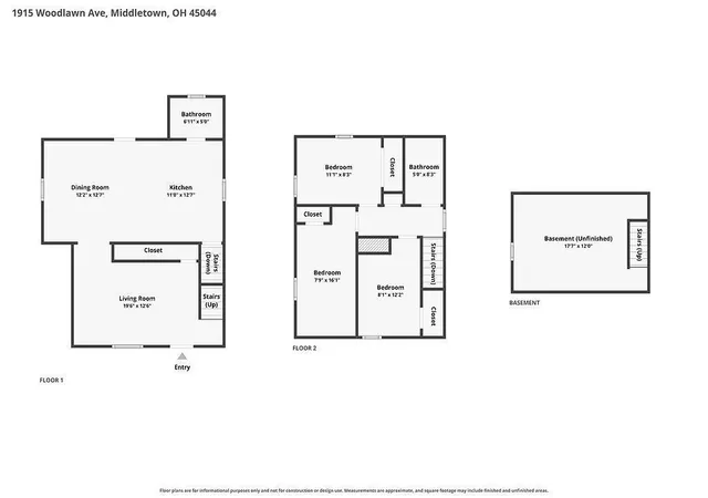 Photo 38 of Single family home for sale at 1915 Woodlawn Ave, Middletown, OH 45044 | MLS# 1892657 | Listing updated on 2026-09-16