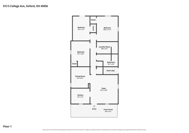 Multi family home for sale at 813 S College Ave, Oxford, OH 45056 | MLS# 1896306