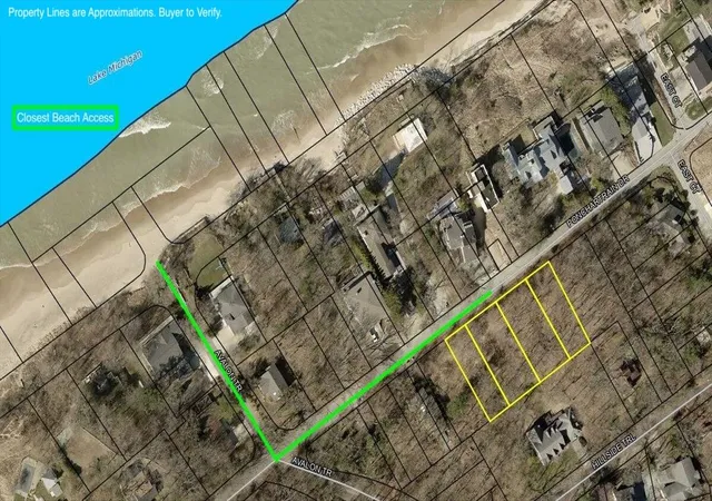 Photo 1 of Land for sale at V/l 1 & 2 Ponchartrain Dr, New Buffalo, MI 49117 | MLS# 70555070 | Listing updated on 2026-09-09