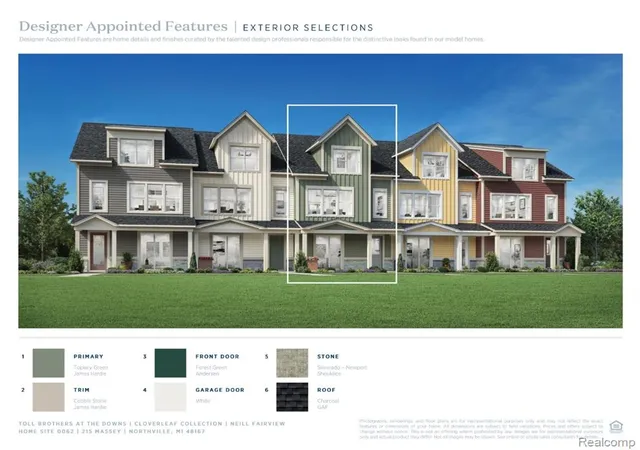 Condo for sale at 215 Massey #62, Northville, MI 48167 1378 | MLS# 61027561