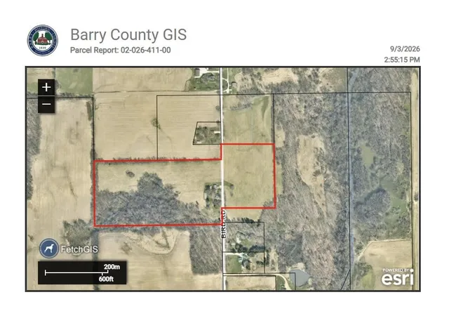 Photo 3 of Land for sale at 8680 Bird Rd, Hastings, MI 49058 | MLS# 70556427 | Listing updated on 2026-09-04